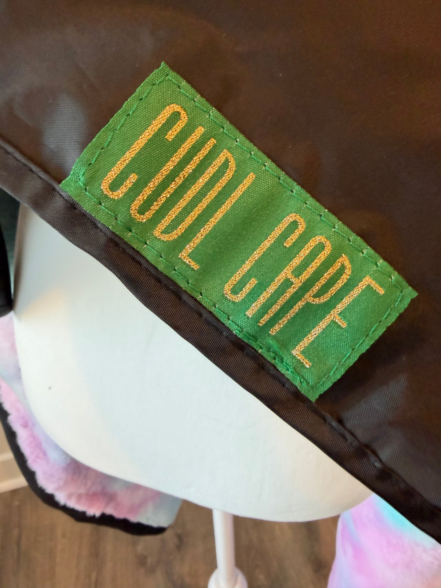 COTTON CANDY ~ Luxe Blanket Lined Chemical Salon Cape