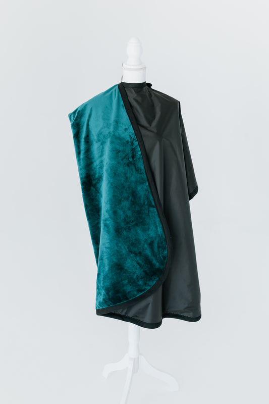 JADE ~ SOLD OUT (for now - New Drop Coming Early Mar!!!) Luxe Blanket Lined Chemical Salon Cape