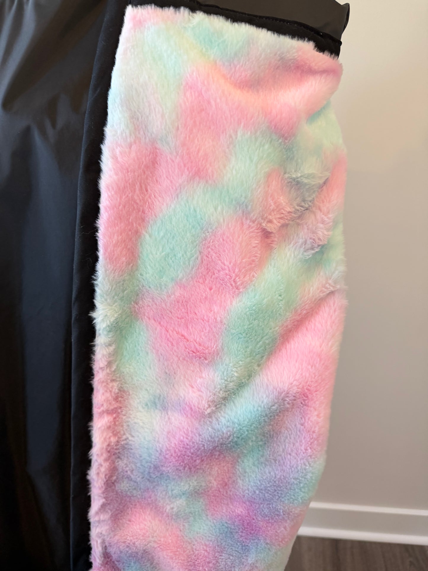 COTTON CANDY ~ Luxe Blanket Lined Chemical Salon Cape